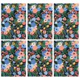 thumbnail image 1 of 6 Pcs Funny Kitchen Towels,Pioneer Flower Floral Print Pattern Microfiber Dish Towels,Kitchen Tea Towels,Kitchen Towel Set (18" X 26"), 1 of 7
