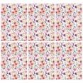 thumbnail image 1 of 6 Pcs Funny Kitchen Towels,Pioneer Flower Floral Print Pattern Microfiber Dish Towels,Kitchen Tea Towels,Kitchen Towel Set (18" X 26"), 1 of 7