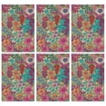 thumbnail image 1 of 6 Pcs Funny Kitchen Towels,Pioneer Flower Floral Print Pattern Microfiber Dish Towels,Kitchen Tea Towels,Kitchen Towel Set (18" X 26"), 1 of 7