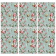 thumbnail image 1 of 6 Pcs Funny Kitchen Towels,Pioneer Flower Floral Print Pattern Microfiber Dish Towels,Kitchen Tea Towels,Kitchen Towel Set (18" X 26"), 1 of 7