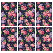 6 Pcs Funny Kitchen Towels,Pioneer Flower Microfiber Dish Towels,Kitchen Tea Towels,Kitchen Towel Set (18" X 26")