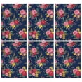 thumbnail image 1 of 6 Pcs Funny Kitchen Towels,Pioneer Flower Microfiber Dish Towels,Kitchen Tea Towels,Kitchen Towel Set (18" X 26"), 1 of 3