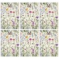 thumbnail image 1 of 6 Pcs Funny Kitchen Towels,Pioneer Flower and Butterfly Microfiber Dish Towels,Kitchen Tea Towels,Kitchen Towel Set (18" X 26"), 1 of 3