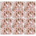 thumbnail image 1 of 6 Pcs Funny Kitchen Towels,Poodle and Flowers Floral Microfiber Dish Towels,Kitchen Tea Towels,Kitchen Towel Set (18" X 26"), 1 of 3