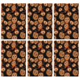 thumbnail image 1 of 6 Pcs Funny Kitchen Towels,Sugar Skull Pumpkins Halloween Pattern Microfiber Dish Towels,Kitchen Tea Towels,Kitchen Towel Set (18" X 26"), 1 of 7