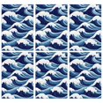 thumbnail image 1 of 6 Pcs Funny Kitchen Towels,Waves Pattern Microfiber Dish Towels,Kitchen Tea Towels,Kitchen Towel Set (18" X 26"), 1 of 3