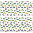thumbnail image 1 of 6 Pcs Funny Kitchen Towels,White Cartoon Dinosaurs Leaves Pattern Microfiber Dish Towels,Kitchen Tea Towels,Kitchen Towel Set (18" X 26"), 1 of 7