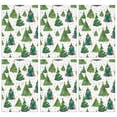 thumbnail image 1 of 6 Pcs Funny Kitchen Towels,White Christmas Watercolor Tree Pattern Microfiber Dish Towels,Kitchen Tea Towels,Kitchen Towel Set (18" X 26"), 1 of 7