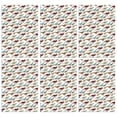 thumbnail image 1 of 6 Pcs Funny Kitchen Towels,White Dinosaur Silhouette Pattern Microfiber Dish Towels,Kitchen Tea Towels,Kitchen Towel Set (18" X 26"), 1 of 7