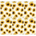thumbnail image 1 of 6 Pcs Funny Kitchen Towels,White Sunflower Pattern Microfiber Dish Towels,Kitchen Tea Towels,Kitchen Towel Set (18" X 26"), 1 of 7
