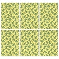 thumbnail image 1 of 6 Pcs Funny Kitchen Towels,Yellow Green Dinosaurs Bones Pattern Microfiber Dish Towels,Kitchen Tea Towels,Kitchen Towel Set (18" X 26"), 1 of 7