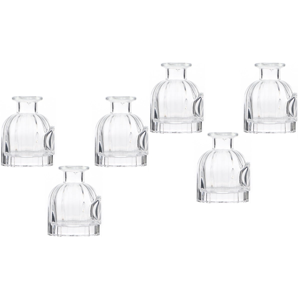 6 Pcs Glass Diffuser Bottles Fragrance Release Bottles Room Aroma