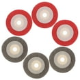 thumbnail image 1 of 6 Pcs Glazing Wheel Polishing Pad Surface Buffing Nylon Angle  Attachments, 1 of 6