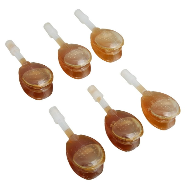 6 Pcs Glycerin Suppositories, 7ml Improve Constipation Liquid