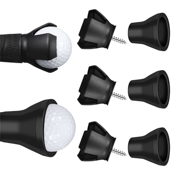 6 Pcs Golf Ball Retriever Golf Ball Picker for Putter Golf Ball