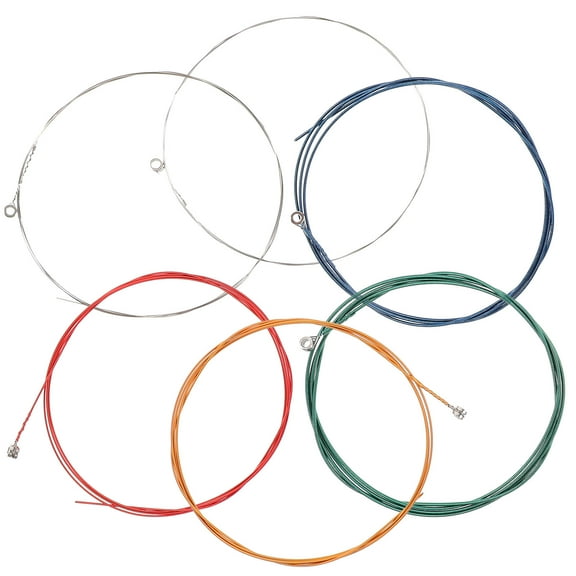 6 Pcs Guitar Strings for Acoustic Guitar Nickel Core Guitar Strings Classic Guitar