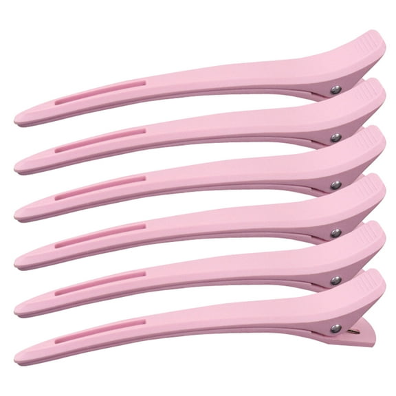 6 Pcs Hair Sectioning Clips Bill Hair Clips Hairdressing Clips Hair Pins Hair Styling Tool for Salon Home Use