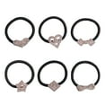 thumbnail image 1 of 6 Pcs Hair Ties for Everyday Use Non-toxic Hair Ties M, 1 of 8