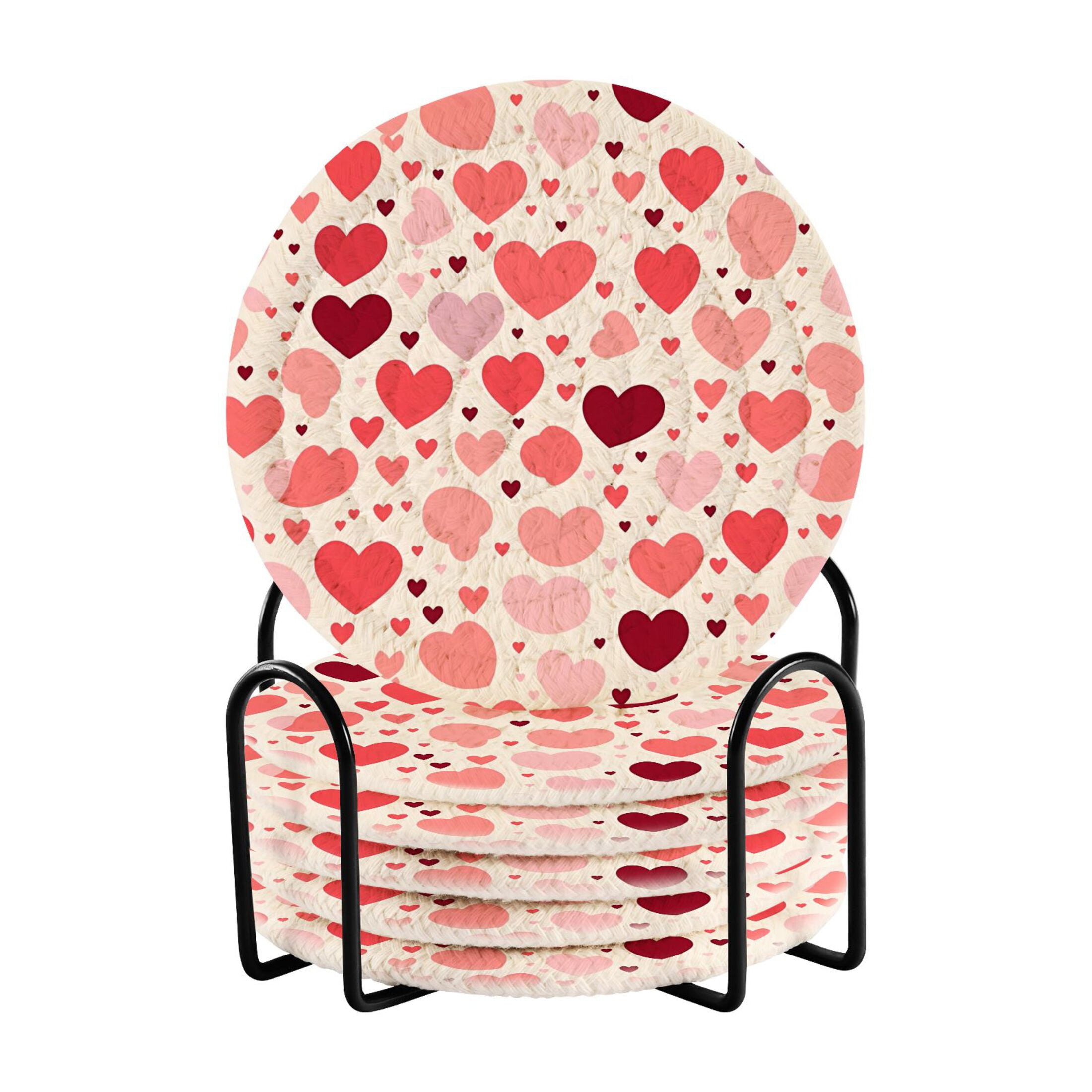 Pink drink coasters discount