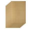 thumbnail image 1 of 6 Pcs Heat Resistance Oven Liners,  Non-Stick Oven Liner,Brown, 1 of 6