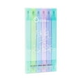 6 Pcs Highlighters and Pens Aesthetic Highlighters with Chisel Tip