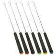 thumbnail image 1 of 6 Pcs Hot Dogs Meat Fork for Bbq Marshmallow Roasting Sticks Kitchen Roasting Fork Kitchen Utensil Metal Fork, 1 of 6