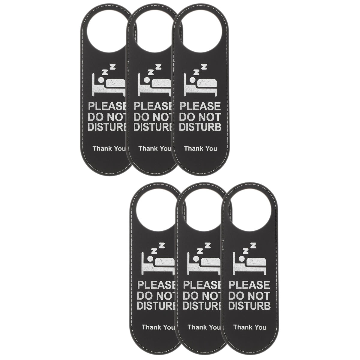 Muka Please Do Not Disturb & Make Up Room Door Hanger Sign - 10 Pack, Double-Sided Plastic Door Knob Signs For Hotels, Offices, Homes - View #9