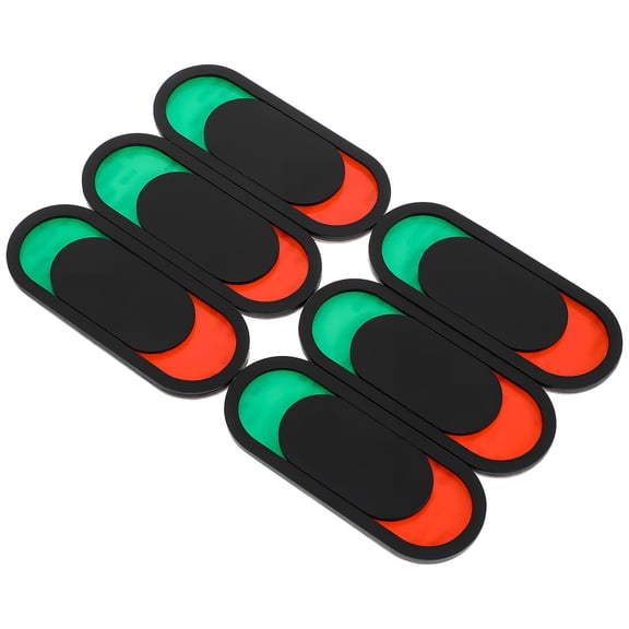 6 Pcs ID Plate Custom Wire Organizers for Cords Office Black