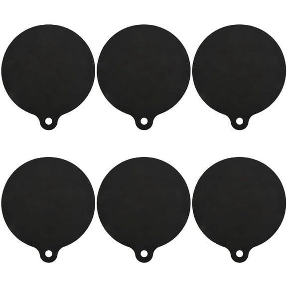 6 Pcs Induction Cooktop Mat Protector Nonslip Silicone Heat Insulation Pad Cook Top Cover Reusable Heat Insulated Mat,6 x Induction Cooktops Mat,black