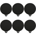 thumbnail image 1 of 6 Pcs Induction Cooktop Mat Protector Nonslip Silicone Heat Insulation Pad Top Cover Reusable Heat Insulated Mat, 1 of 9