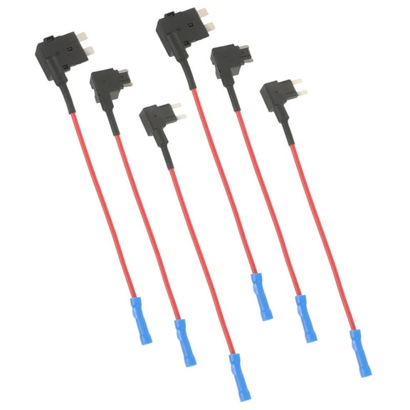 GETAJGHSD Automotive Fuses Assortment Kit In Line Fuse Holder Tinned Copper 6pcs