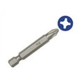 thumbnail image 1 of 6 Pcs, Ins45625 Power Bit With 1/4" Hex Shank, Ins45625, Size: P2; Finish: Uncoated (Bright); Overall Length: 6", 1 of 1