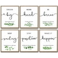 thumbnail image 1 of 6 Pcs Inspirational Wall Art Office Decor, Positive Affirmations Wall Art Motivational Wall Art Prints for Office,Bedroom,Living Room,Classroom (UNFRAMED), 1 of 7