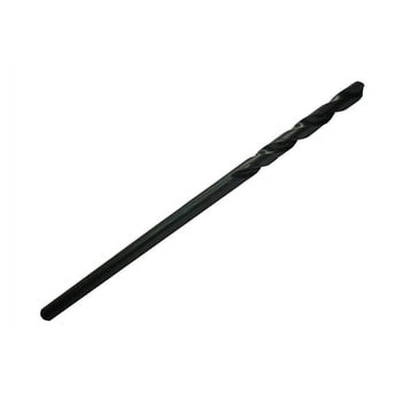 6 Pcs, "J" X 6" Hss Black Oxide Aircraft Extension Drill Bit, Qualtech, Dwda/Cx6J, Flute Length: 2-7/8"; Overall Length: 6"; Shank Type: Round; Number Of Flutes: 2 Cutting Direction: Right Hand