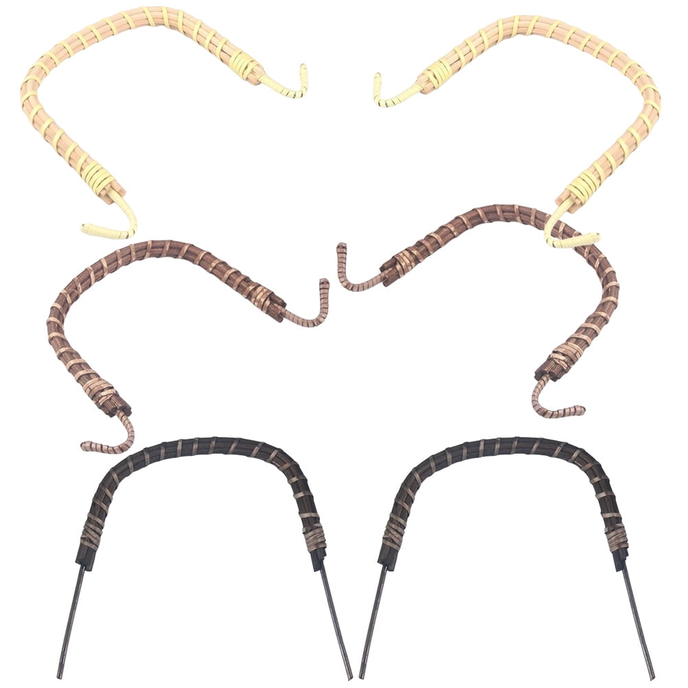 6 Pcs Kettle Rattan Tea Handle Beam Pot Teapot Handles Metal Water