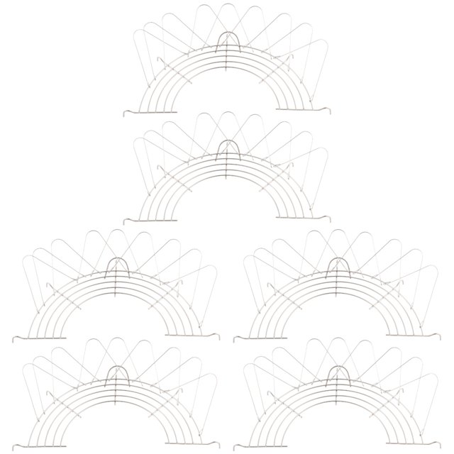 6 Pcs Kitchen Gadget Stainless Steel Kitchenware Griddle Pan Wire Cooling Rack Wok Tempura