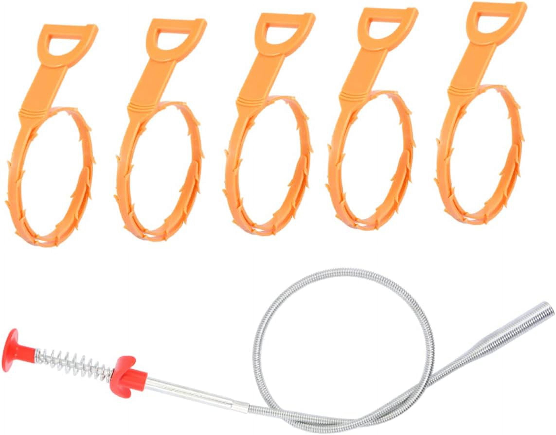 6 Pcs Kitchen Plumbing Cleaning Tools Toliet Bowl Cleaner Bathtub