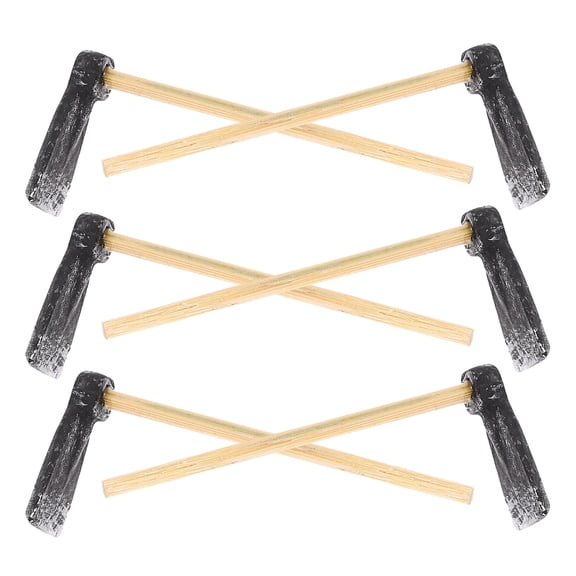 6 Pcs Landscape Hoe Miniature Stuff Mini House Decor Mini Farm Tools