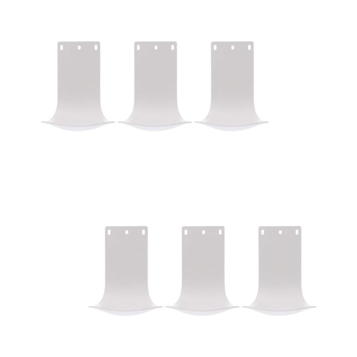 6 Pcs Laundry Detergent Foam Soap Dispenser Drip Tray Dripping and