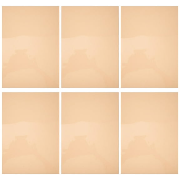 6 Pcs Led Warm up Filter Light Sheet Orange Plate Filters Shopping