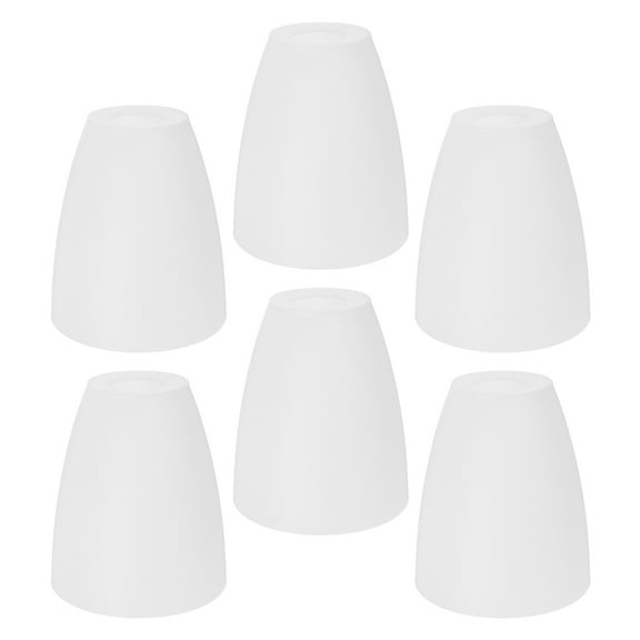 6 Pcs Light Lamp Shades for Floor Lamps Flat Plastic Lampshade