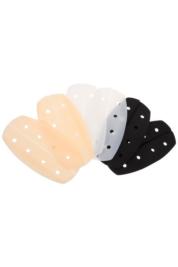Toddmomy Comfortable Shoulder Straps Bra Strap Cushion Silicone 6Pcs 3.7X2X0.2In