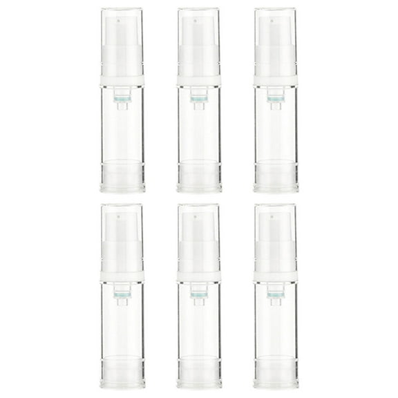 6 Pcs Liquid Foundation Bottle Travel Size Containers Empty Lotion Bottles Cosmetic Leakproof