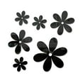 thumbnail image 1 of 6 Pcs Little Flowers Mirror Stickers, Acrylic Mirror Floral Wall Stickers Self Adhesive Mirror Wall Decor Removable Mirror Decor 3D Flower DIY Wall Sticker for Living Room Bedroom Bathroom, 1 of 3
