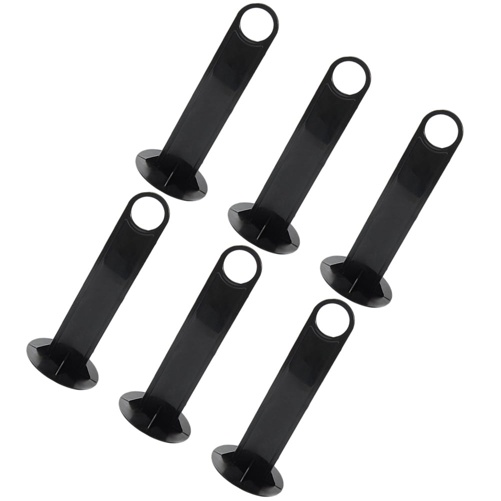 6 Pcs Logo Dish Rack Soccer Cone Holder Football Training Gear Signage