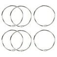 thumbnail image 1 of 6 Pcs Loose Leaf Binder Rings 2 Inches, Metal Home Office Book Rings Key Rings, 1 of 7