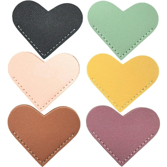 6 Pcs Love Bookmark Corner Bookmarks for Lovers Pretty Accessories