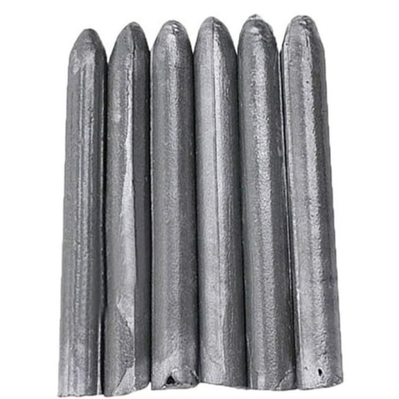 6 Pcs Low Temperature Universal Welding Rods Easy Melt Aluminum Rods Low Temperature Welding Sticks Arc Welding Equipment Accessories for Electric Power Chemistry, 3.07"