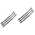 thumbnail image 1 of 6 Pcs Luggage Straps Bungee Cords Bungie Adjustable Elastic, 1 of 6