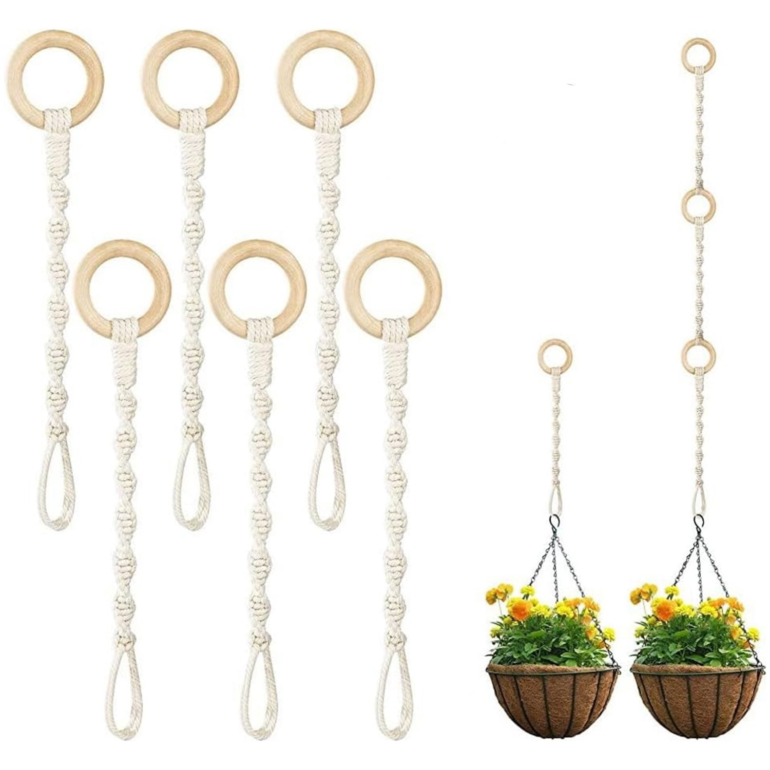 Stoneledge Dragonfly Plant Hanger Extender – Bronze Finish For Indoor & Outdoor Gardens, Great Gift Idea
